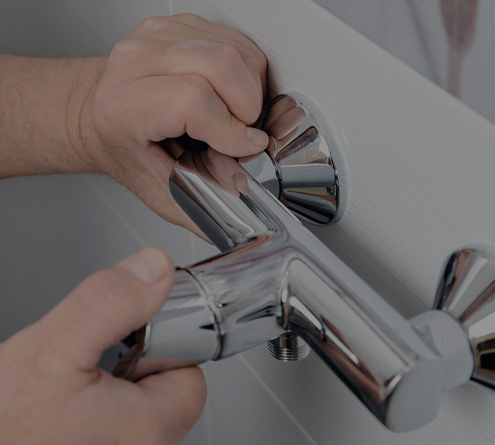 Faucet installation